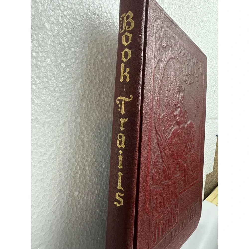 Book Trails For Baby Feet Various Authors Red Hardcover Picture Book Ages 4-8